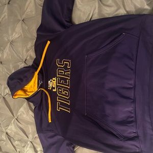 Men’s XL Champion LSU Hooded Sweatshirt